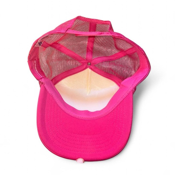 Y2K Mean Girls That’s So Fetch Pink Trucker Hat - Picture 5 of 6